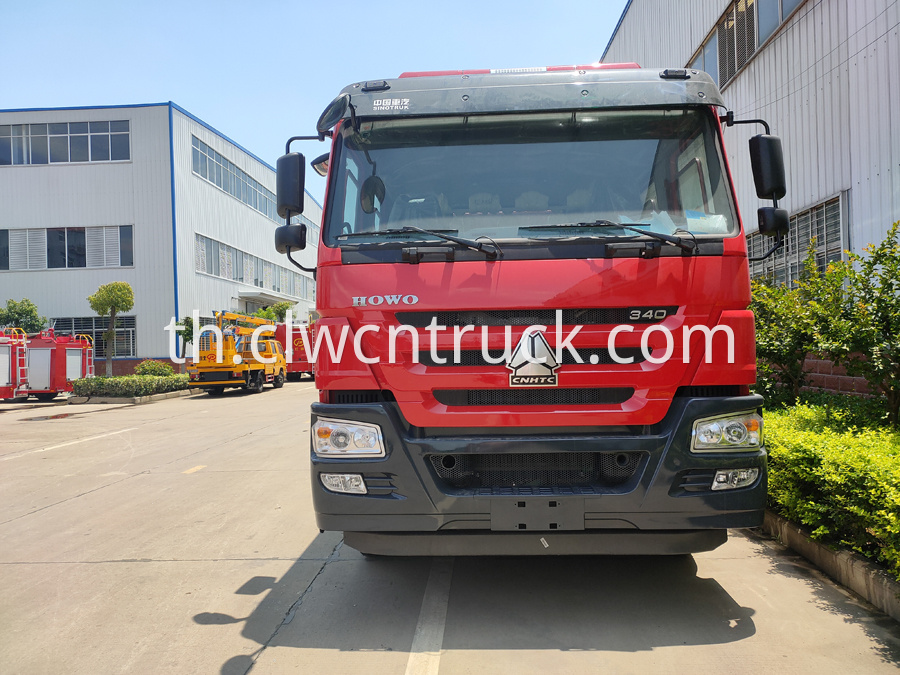 howo sinotruck fire truck factory